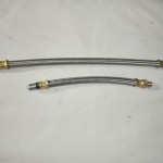 Holden FX FJ FE FC FB EK EJ NEW Braided AC K5 Oil Filter Hoses 7414075 7414076