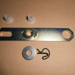 T-Bar Shifter Relay Lever, Bush and Retainer Kit, Suit HK, HT, HG